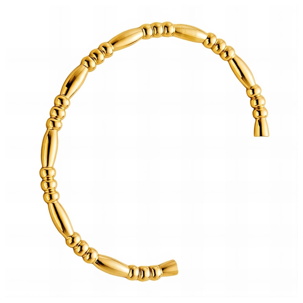 Elegant Gold Beaded Bracelet